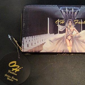 OH Fashion "Golden Beauty" Wallet - New with tags